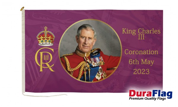 DuraFlag® King Charles III Coronation Flag- Style D 